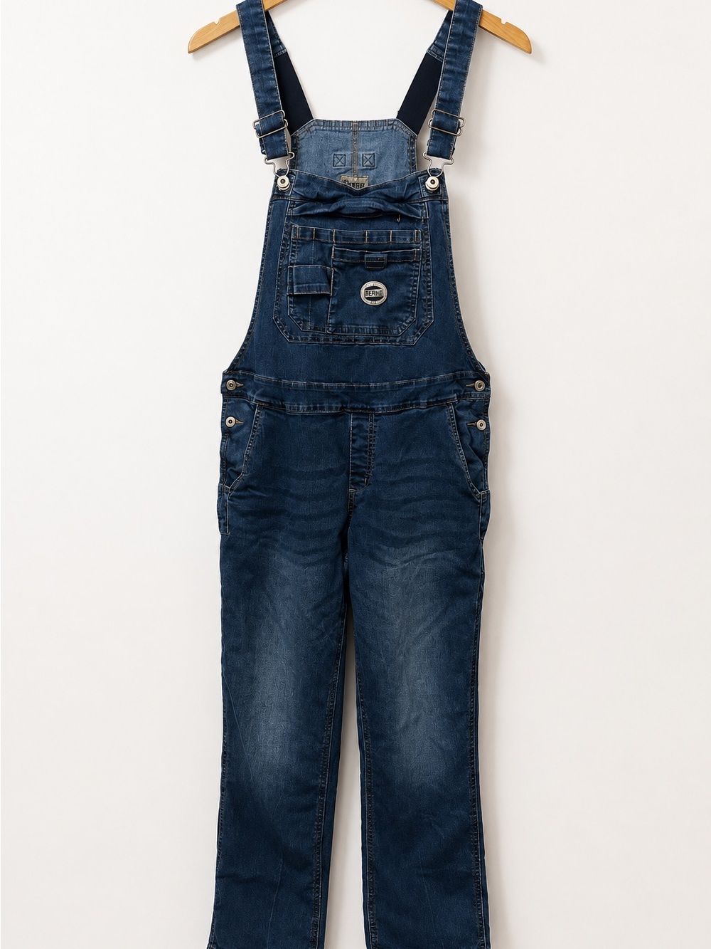 Berne Denim Bib Overalls Vintage Workwear Farm Chore Fall